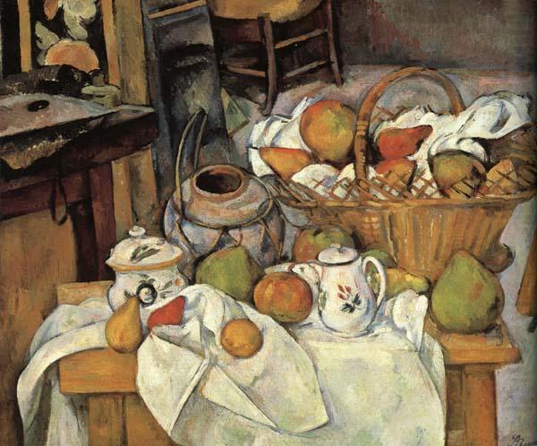 La Table de cuisine, Paul Cezanne